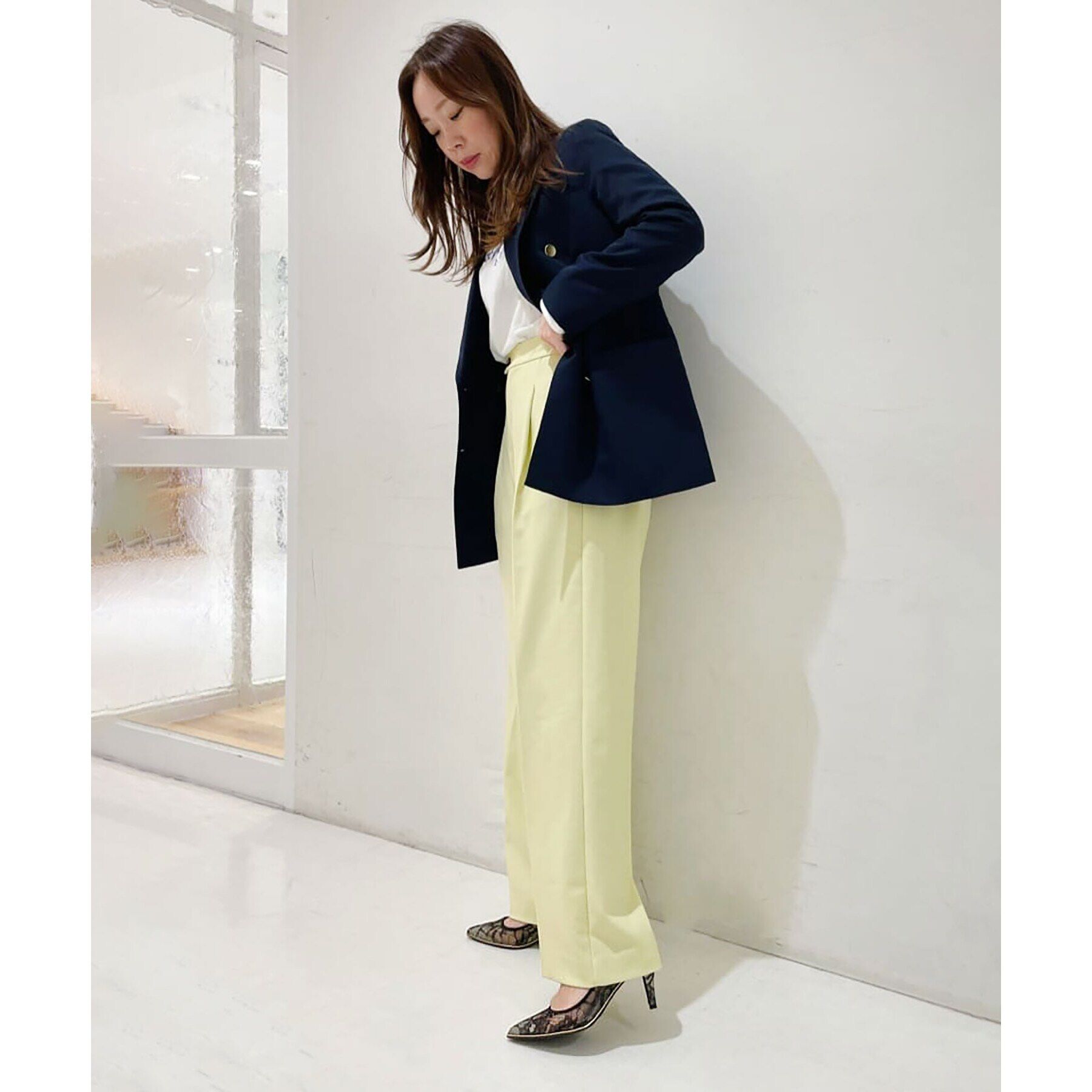ESPERANZA「疲れにくいパンプスNeoレース＜約7.5cmヒール＞」|パンプス|