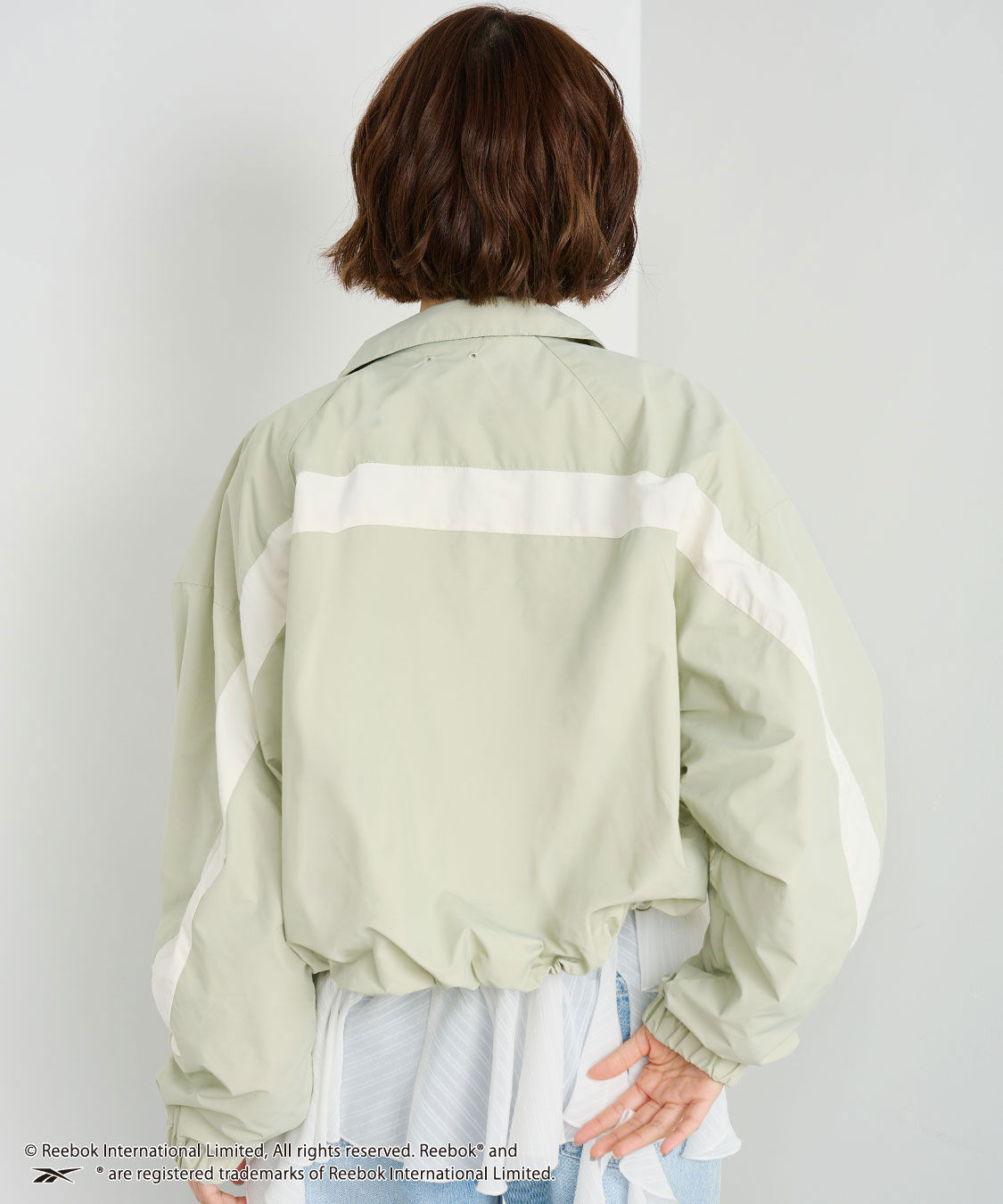 COCO DEAL/Reebok》クロップド丈バルーンブルゾン（COCO DEAL