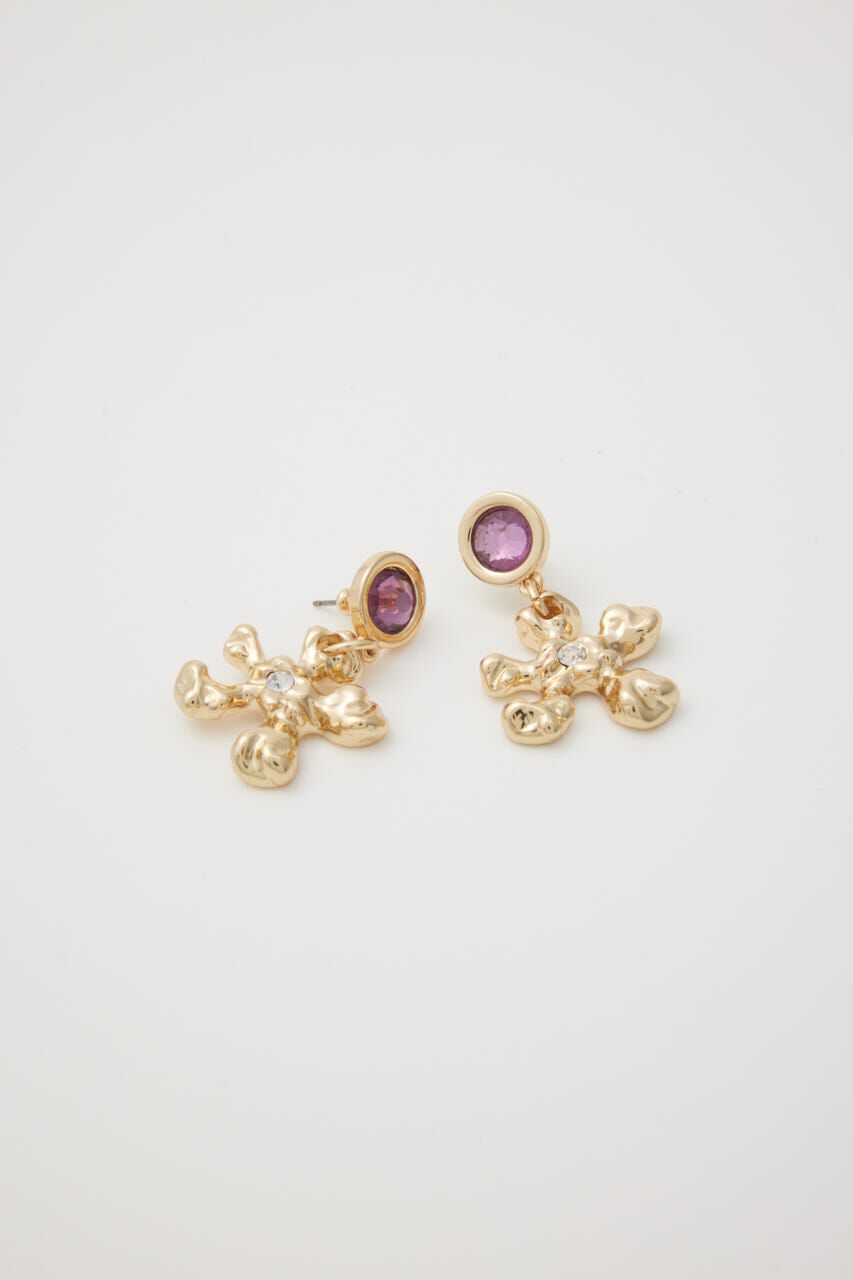 SLY「METAL FLOWER ピアス」|ピアス|