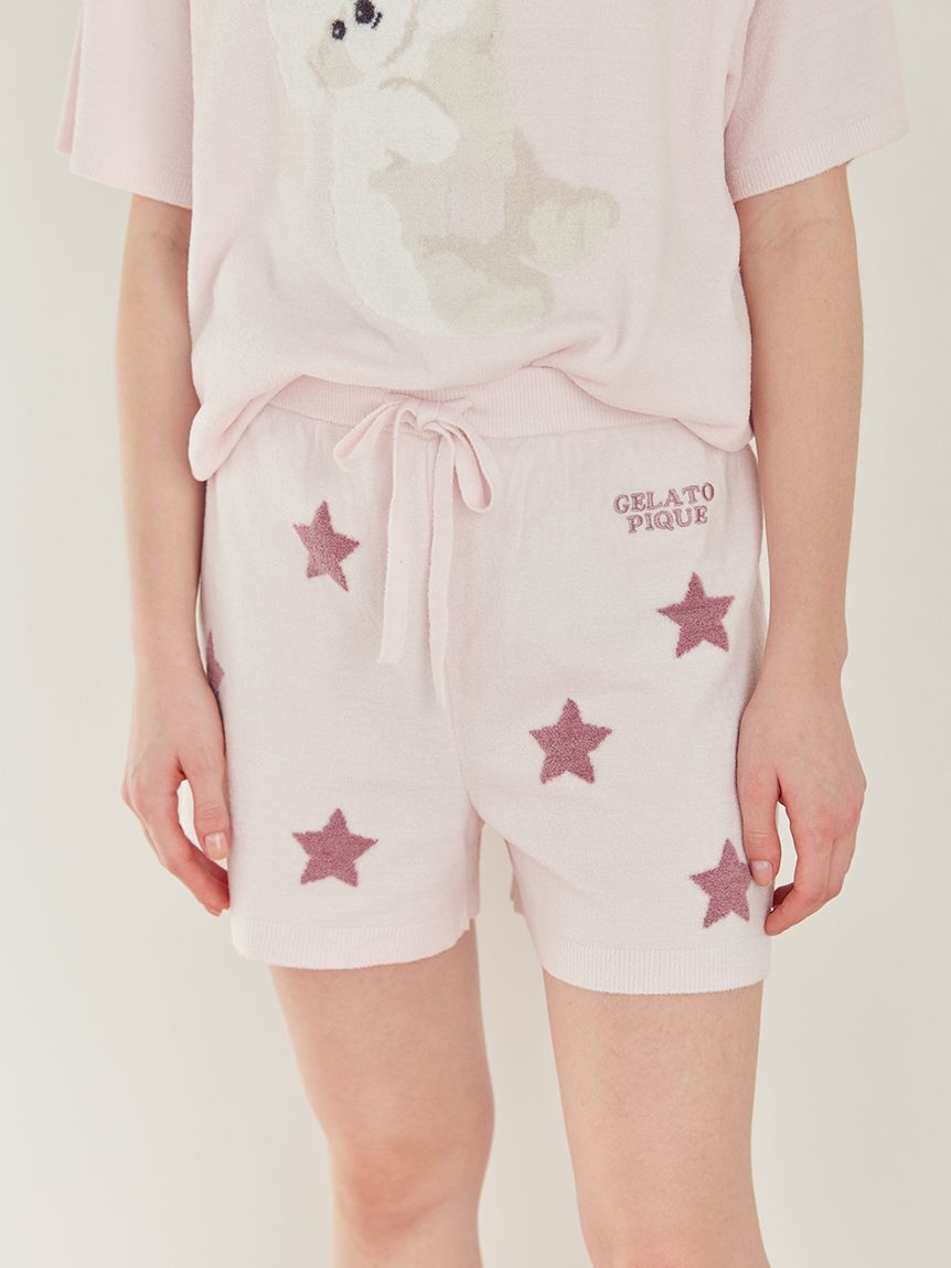 gelato pique「【ONLINE限定カラーあり】スタージャガードショートパンツ」|ルームウェア|
