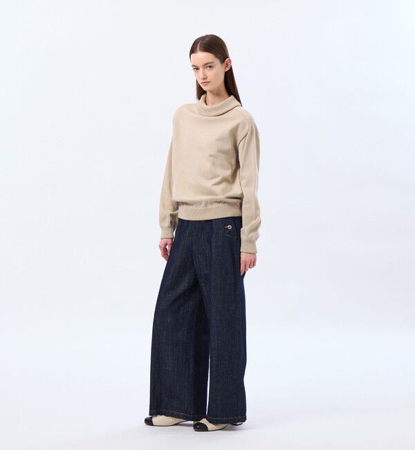 MACKINTOSH PHILOSOPHY「バイカラーロールニット」|ニット・セーター|