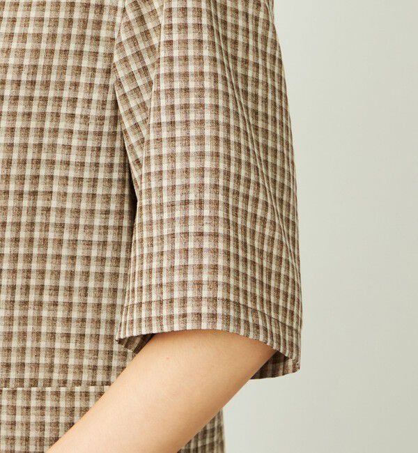 MACKINTOSH PHILOSOPHY「GREY LABEL リネンミックスチェックジャケット」|テーラードジャケット|