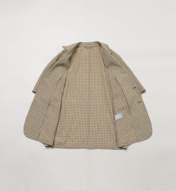 MACKINTOSH PHILOSOPHY「GREY LABEL リネンミックスチェックジャケット」|テーラードジャケット|