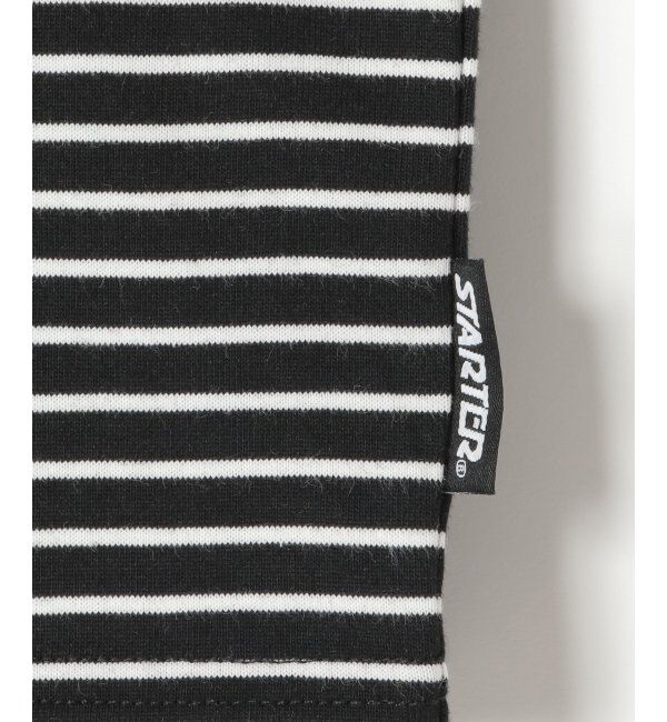VENCE share style「STARTER BLACK LABEL スターターブラックレーベル ボーダー刺繍Tシャツ」|Tシャツ・カットソー|