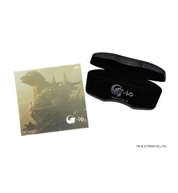  「Zoff｜GODZILLA『ゴジラ-1.0』(2023)  メガネ ゴジラ 眼鏡  伊達めがね 度付き グッズ レンズ交換券付」|メガネ|
