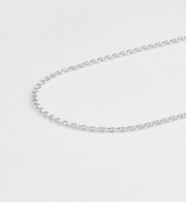 agete「シルバーネックレスチェーン(45cm)」|ネックレス|