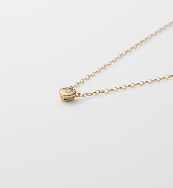 agete「K18ダイヤモンドネックレス（0.1ct）」|ネックレス|