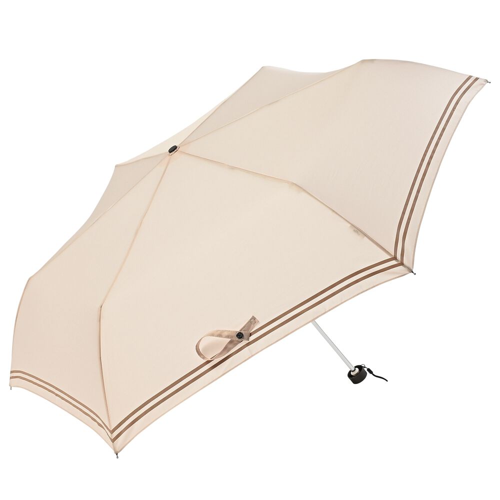 BACKYARD FAMILY「折りたたみ傘 レディース 晴雨兼用 通販 折り畳み傘 55cm 晴雨兼用傘 日傘 傘 雨傘 遮光」|傘|ベージュ1