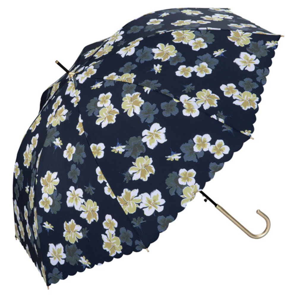 BACKYARD FAMILY「ジャンプ傘 おしゃれ 通販 ジャンプ式 雨傘 傘 長雨傘 58cm 大きめ 晴雨兼用 紫外線対策」|傘|イエロー1