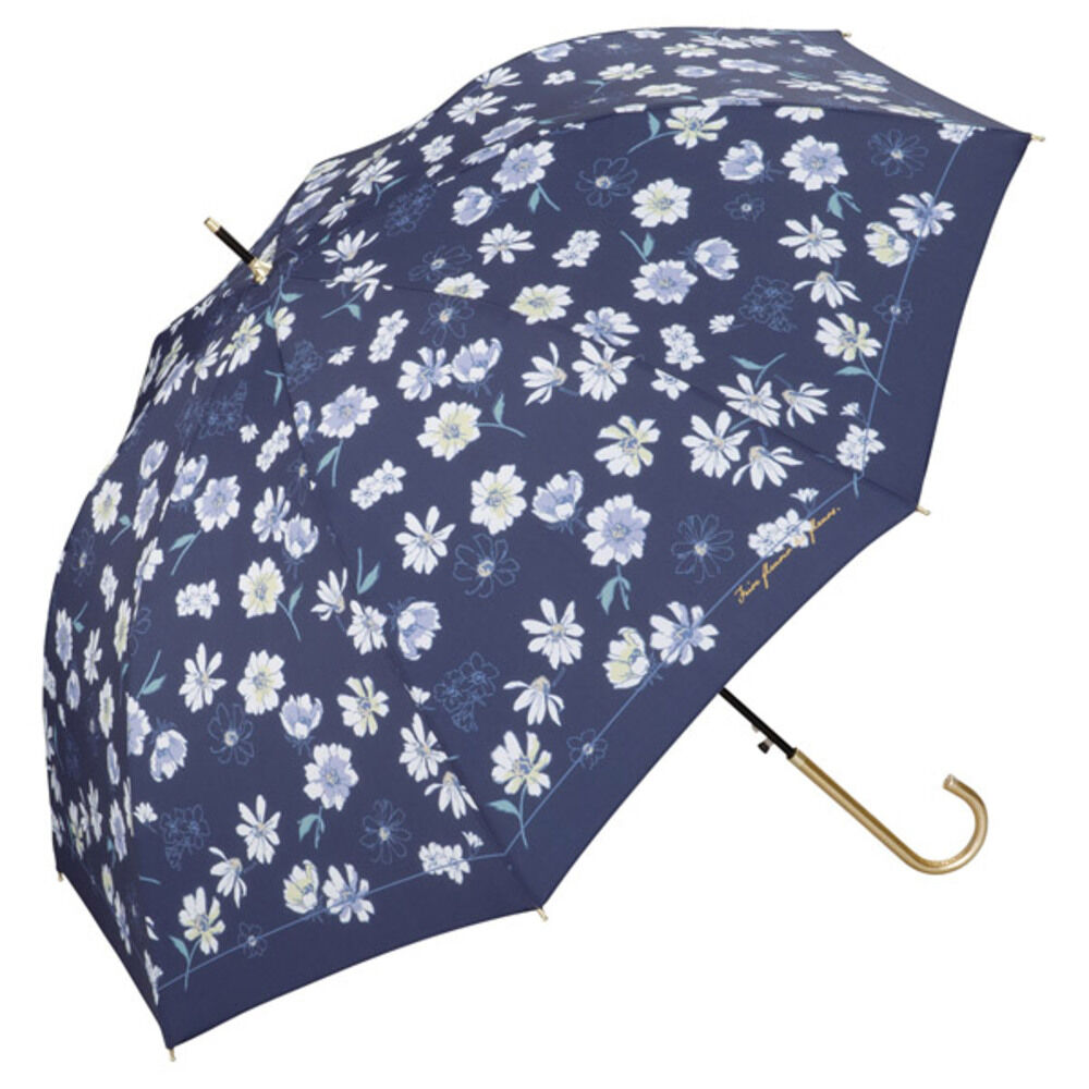 BACKYARD FAMILY「ジャンプ傘 おしゃれ 通販 ジャンプ式 雨傘 傘 長雨傘 58cm 大きめ 晴雨兼用 紫外線対策」|傘|ブルー3