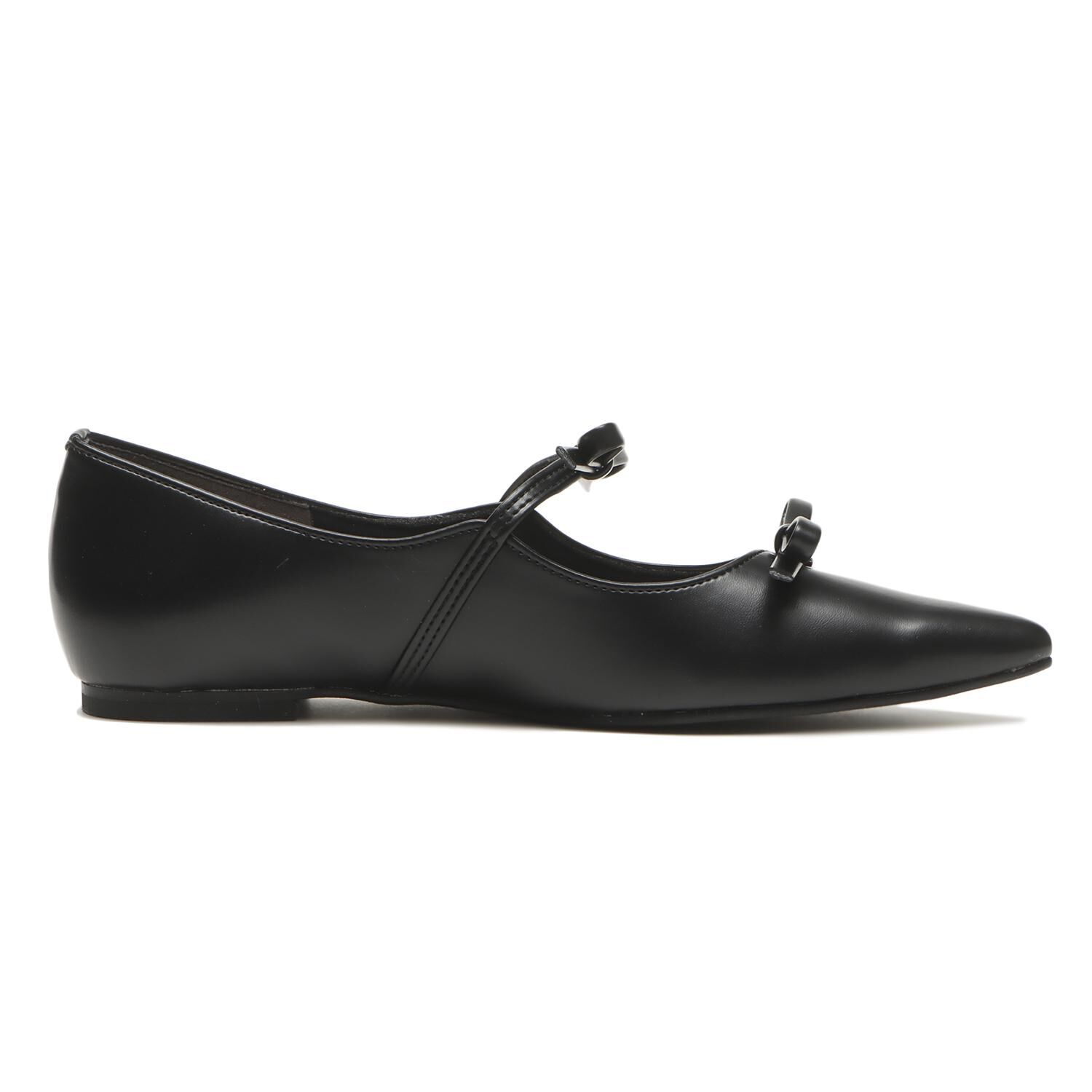 JOLI ENCORE「【JOLI ENCORE(TH)】W-RIBBON FLAT 1」|パンプス|
