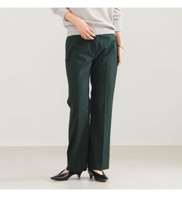 Demi-Luxe BEAMS 「AK+1 / コットン ストレッチ パンツ」|チノ|