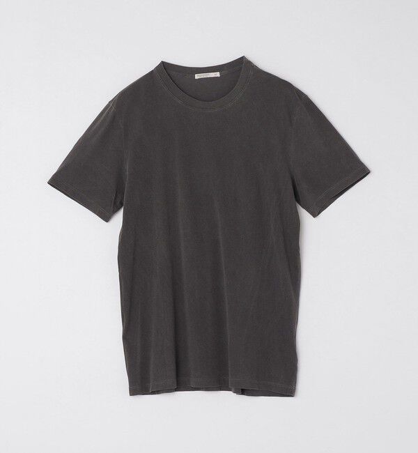 SHIPS「GROWN&SEWN: Short Sleeve Jersey Crew Neck」|Tシャツ・カットソー|ブラック