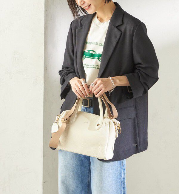 SHIPS for women「《一部追加予約》BEAURE: SQ TAPE BOSTON」|ボストンバッグ|