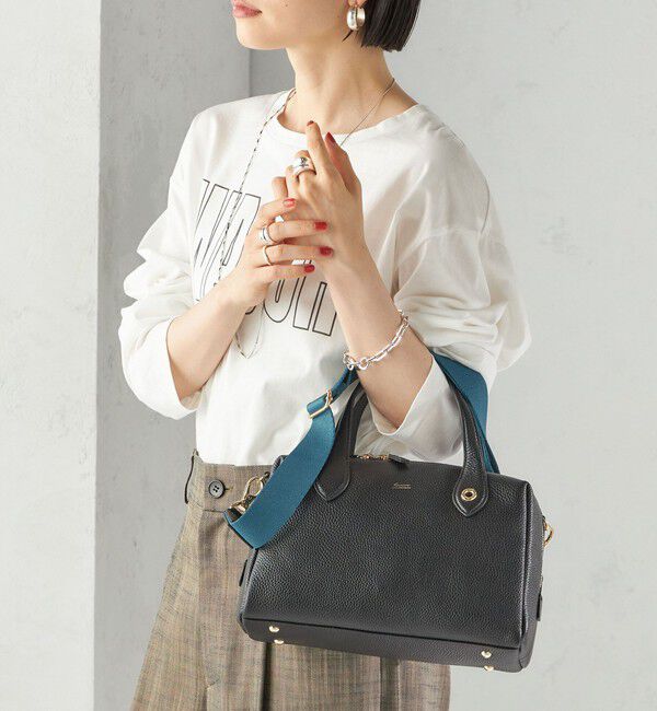 SHIPS for women「《一部追加予約》BEAURE: SQ TAPE BOSTON」|ボストンバッグ|