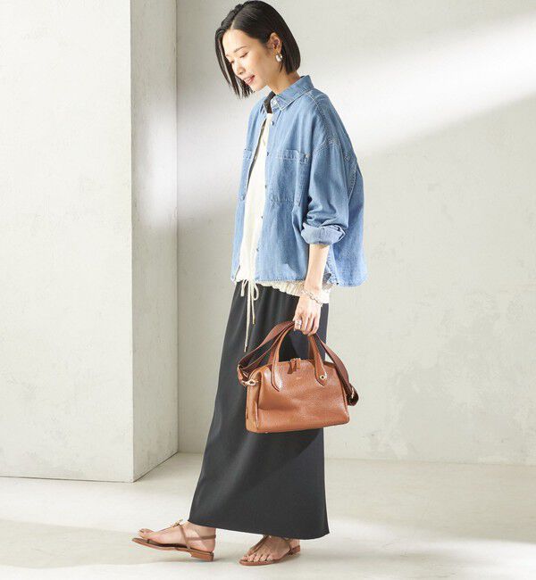 SHIPS for women「《一部追加予約》BEAURE: SQ TAPE BOSTON」|ボストンバッグ|