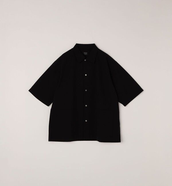 SHIPS any「SHIPS any:〈撥水/ストレッチ〉SOLOTEX(R) シアサッカー キャンプポケット シャツ」|シャツ・ブラウス|