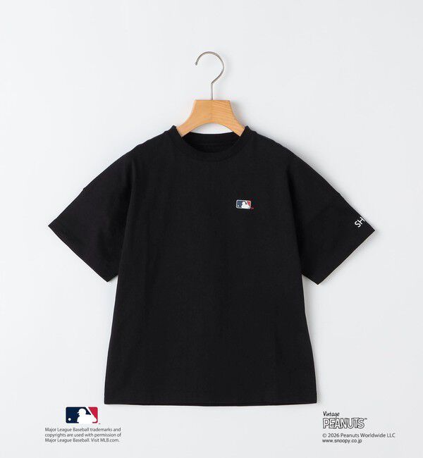 SHIPS KIDS「SHIPS KIDS:100～125cm / PEANUTS&times;MLB プリント Tシャツ」|Tシャツ・カットソー|