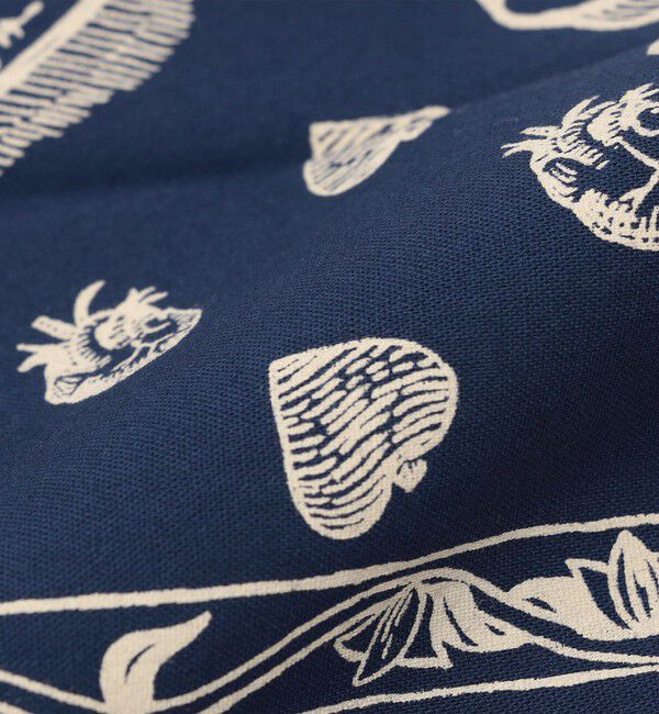 SHIPS「SABLE NY: BFF Navy」|バンダナ・スカーフ|
