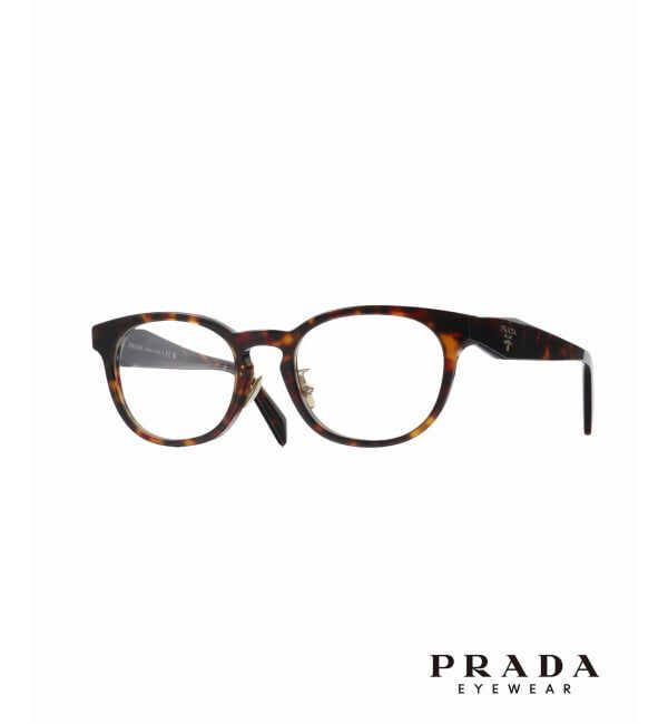 EYETHINK「PRADA B06VD17N1O152 Optical」|メガネ|ブラウン B