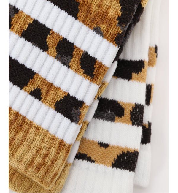 JOINT WORKS「adidas originals / アディダス オリジナルス LEOPARD CREW SOCKS 2 PAIRS」|ソックス|
