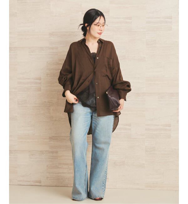 Plage「RAMIE LYOCELL VOLUME シャツ」|シャツ・ブラウス|