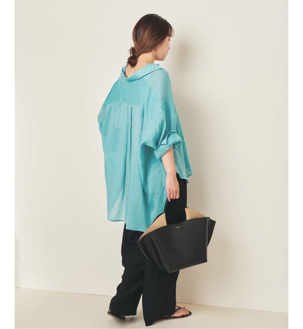 Plage「RAMIE LYOCELL VOLUME シャツ」|シャツ・ブラウス|