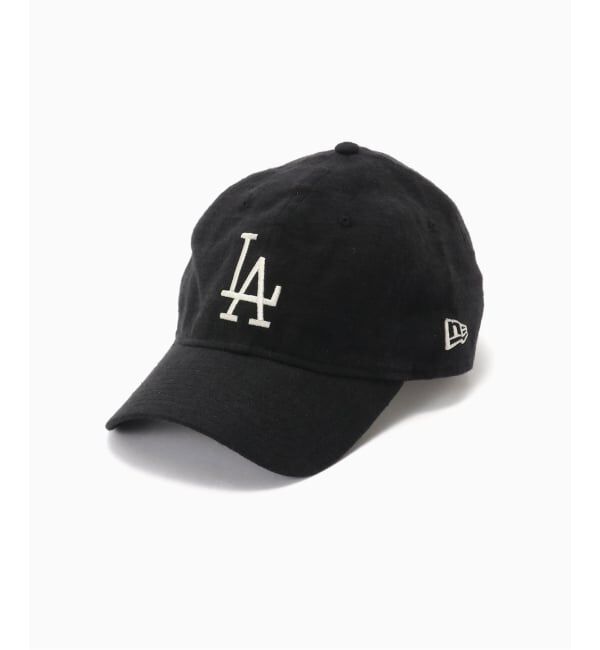 417 EDIFICE「NEWERA  / ニューエラ 920 LOSDOD FRENCH LINEN」|キャップ・キャスケット|ブラック
