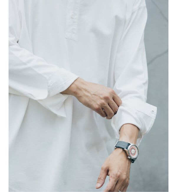 JOURNAL STANDARD relume「ガーメントダイ スリーピング ヘンリーネック Tシャツ」|Tシャツ・カットソー|