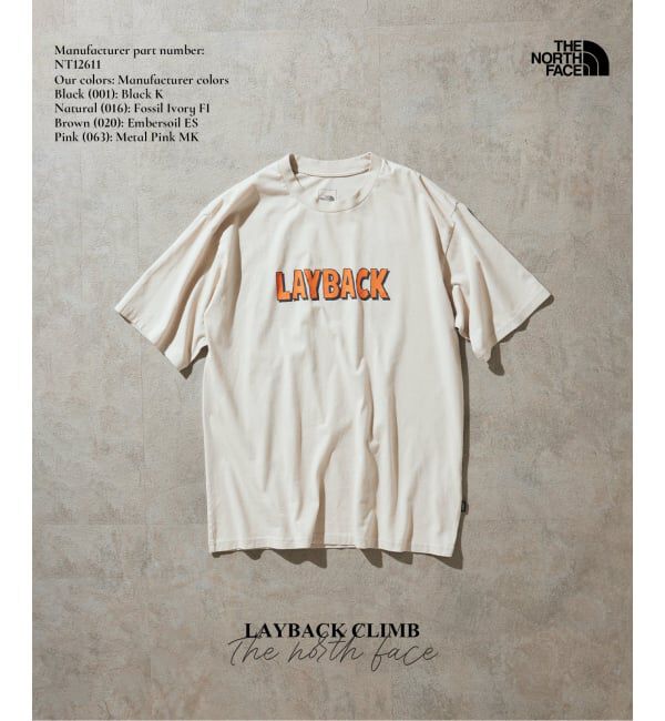 JOURNAL STANDARD relume「THE NORTH FACE / ノースフェイス レイバッククライムティー」|Tシャツ・カットソー|ナチュラル