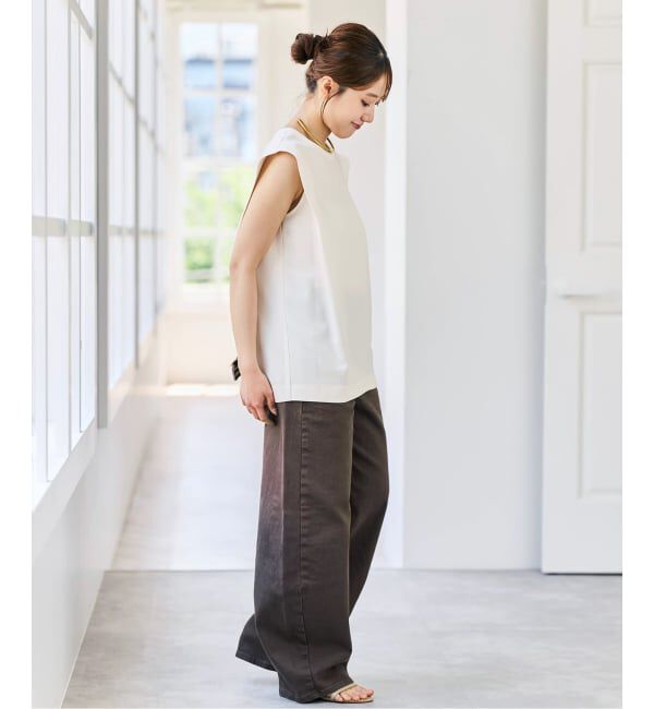 Spick and Span「ショルダータックノースリーブブラウス」|シャツ・ブラウス|