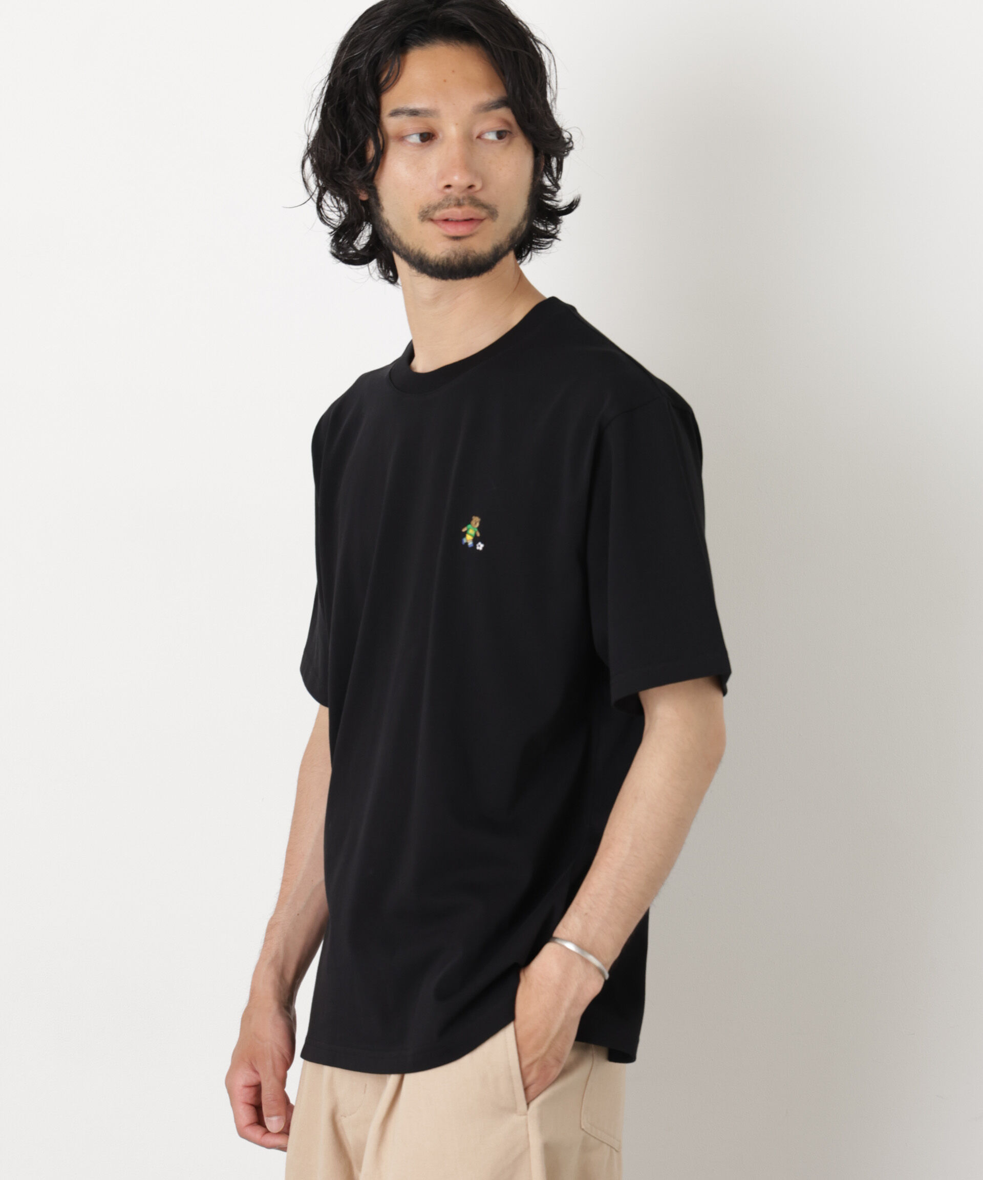 nano･universe「ナノベア Tシャツ半袖 サッカー」|Tシャツ・カットソー|