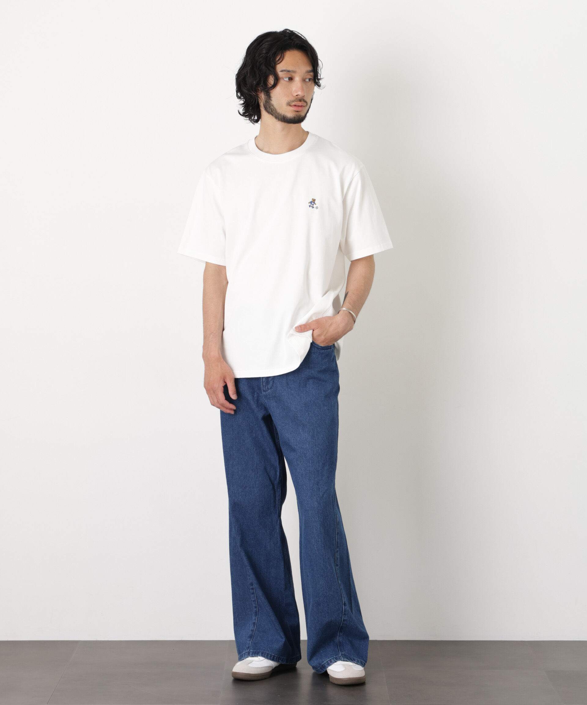nano･universe「ナノベア Tシャツ半袖 サッカー」|Tシャツ・カットソー|