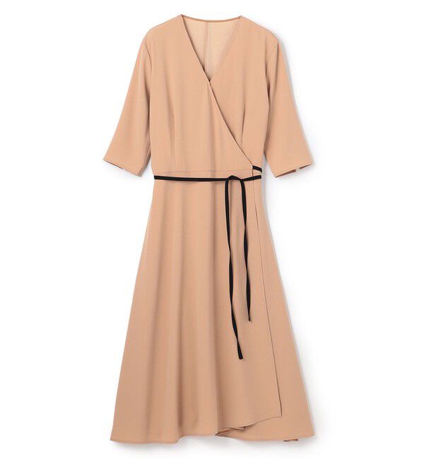BEIGE,「【S-size】CINDY / カシュクールワンピース」|ワンピース|