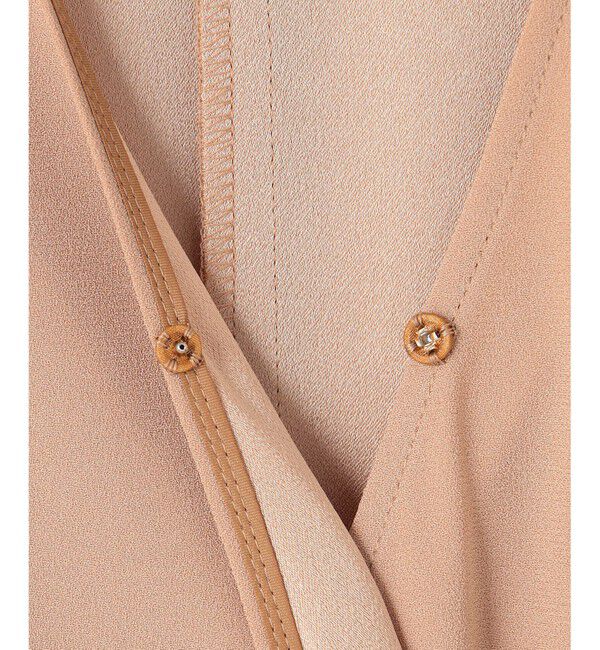 BEIGE,「【S-size】CINDY / カシュクールワンピース」|ワンピース|