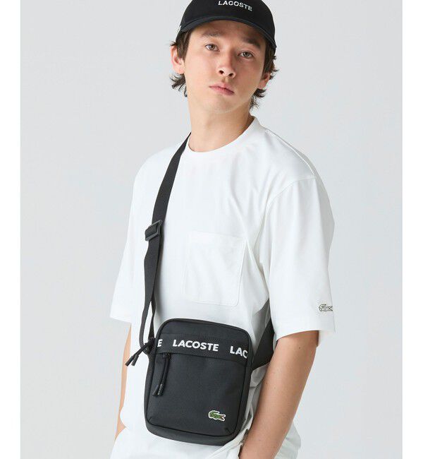 LACOSTE「ネオクロコ ロゴショルダーバッグ」|ショルダー・メッセンジャー|