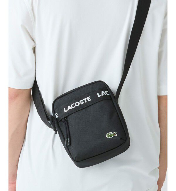 LACOSTE「ネオクロコ ロゴショルダーバッグ」|ショルダー・メッセンジャー|