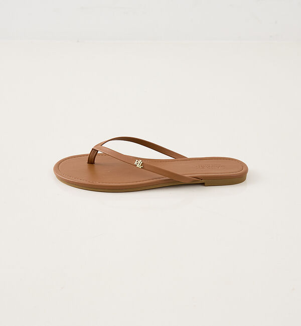 The Store by C' 「【POLO RALPH LAUREN 】RAQUEL／レザーフリップフロップ」|サンダル|