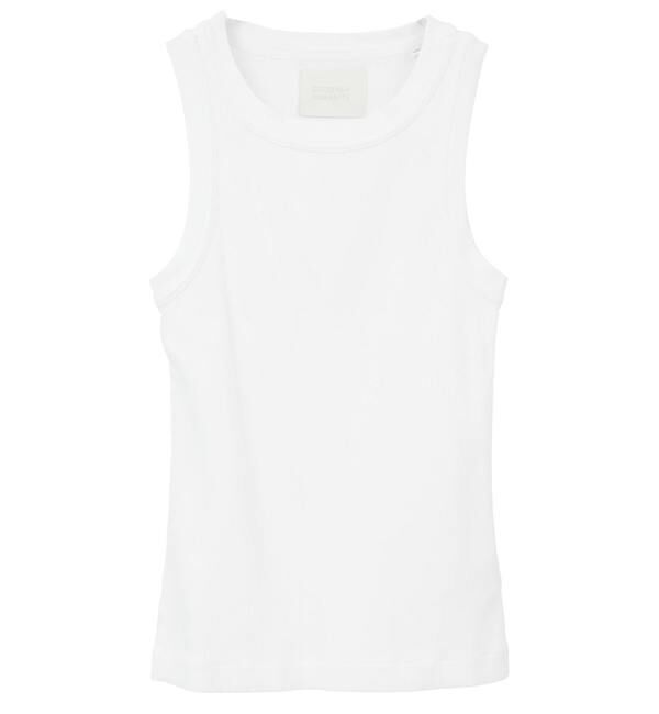 SOFFITTO「【CITIZENS of HUMANITY/ シチズンズオブヒューマニティ】Isabel Rib Tank」|タンクトップ|ホワイト