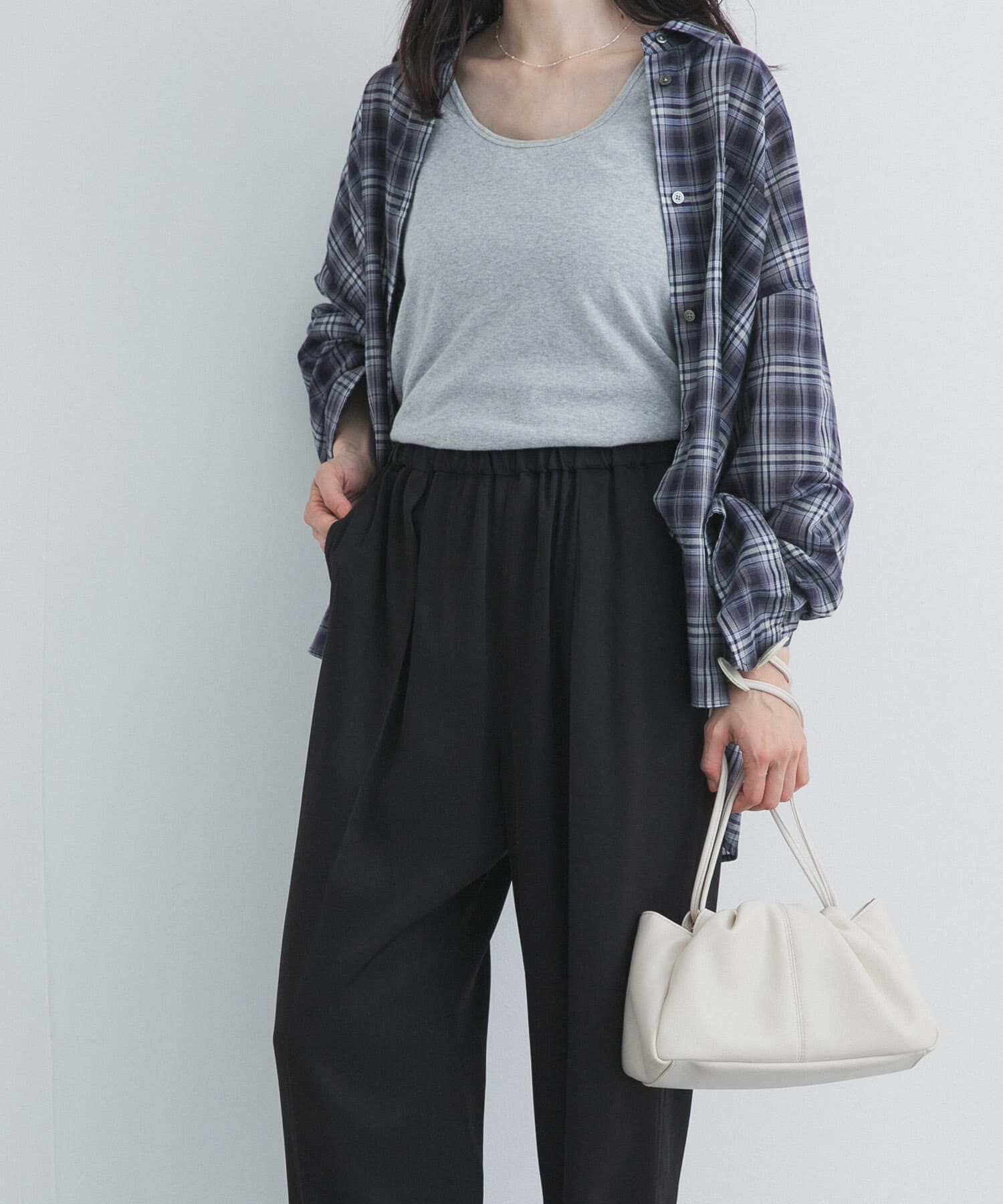 URBAN RESEARCH DOORS「トロミタックギャザーパンツ」|その他|