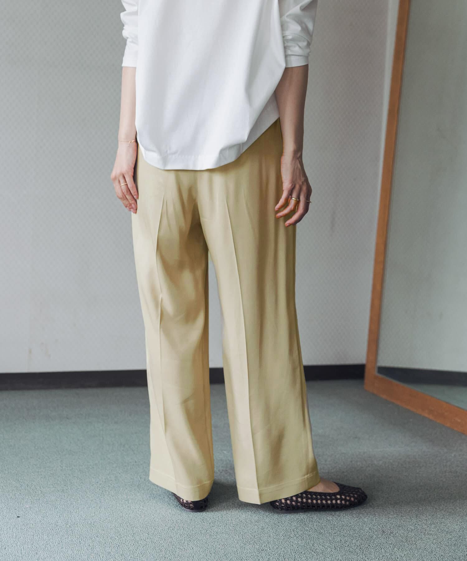 URBAN RESEARCH DOORS「トロミタックギャザーパンツ」|その他|