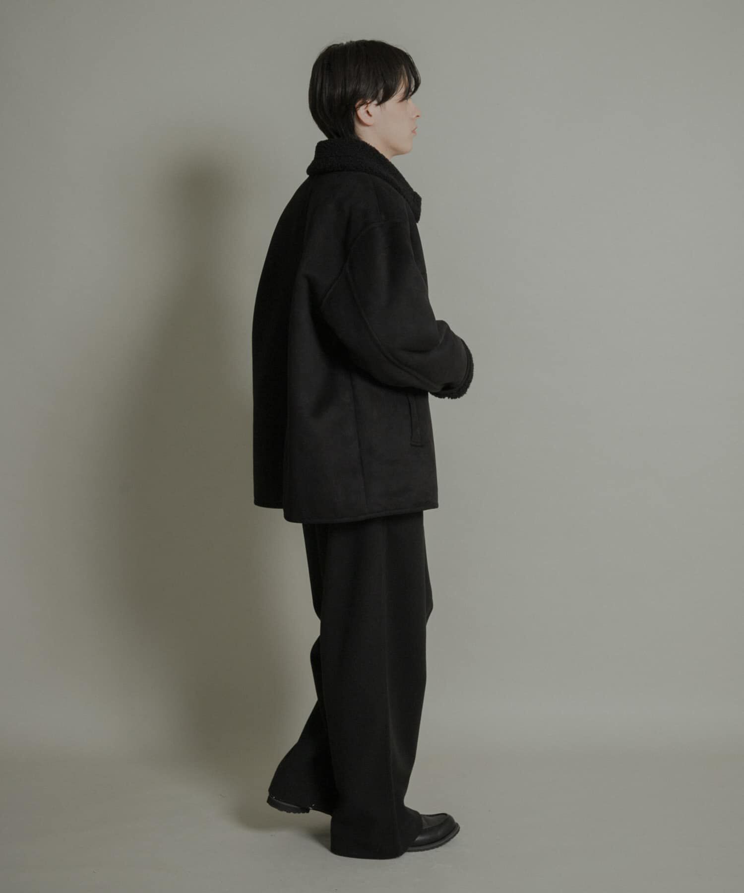 SENSE OF PLACE by URBAN RESEARCH「ジャージメルトンタックワイドパンツ」|その他|