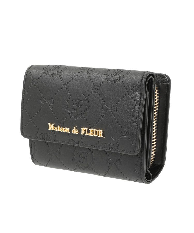 Maison de FLEUR「カラーモノグラムウォレット」|財布|