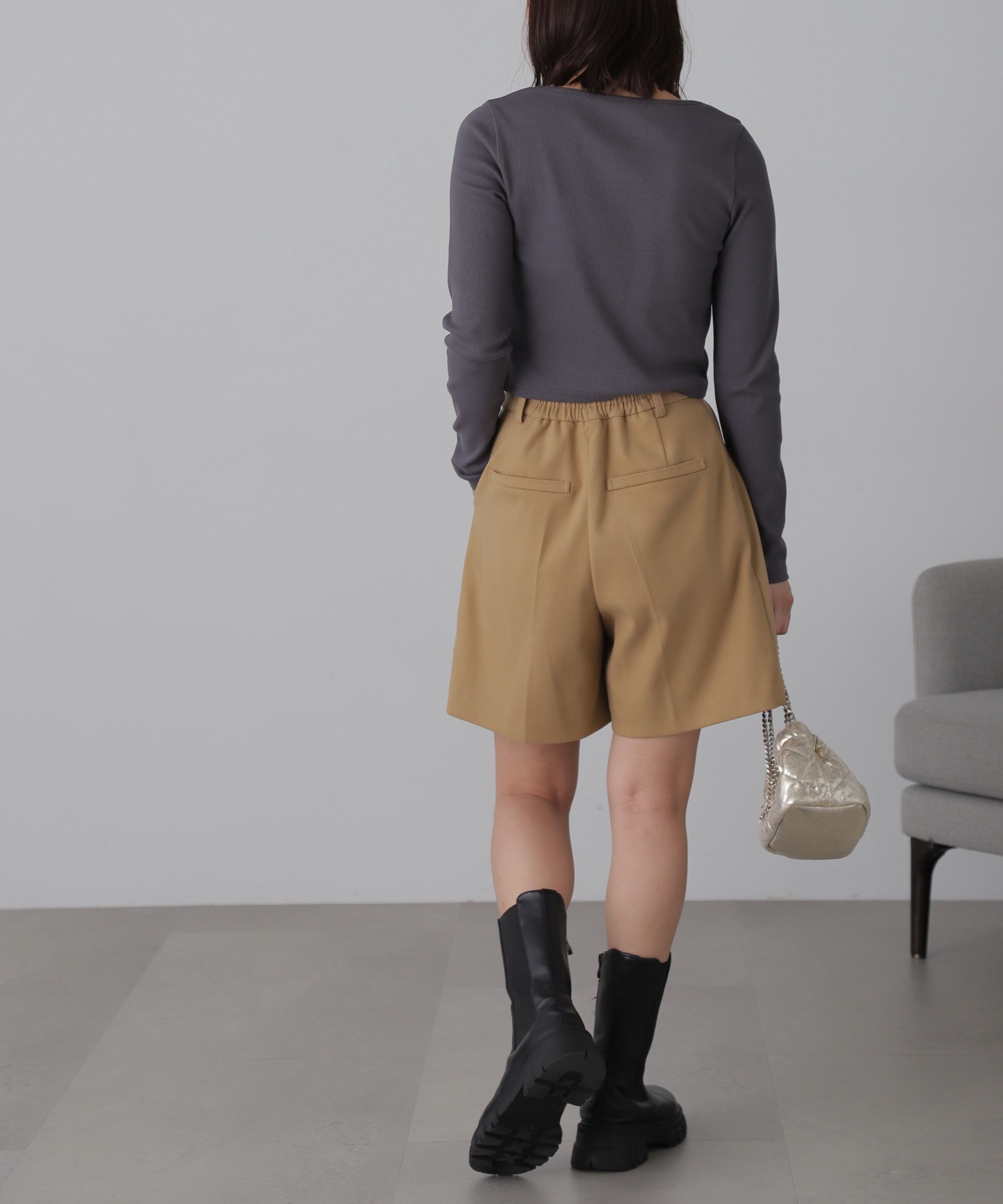  「タックショートパンツ」|その他|