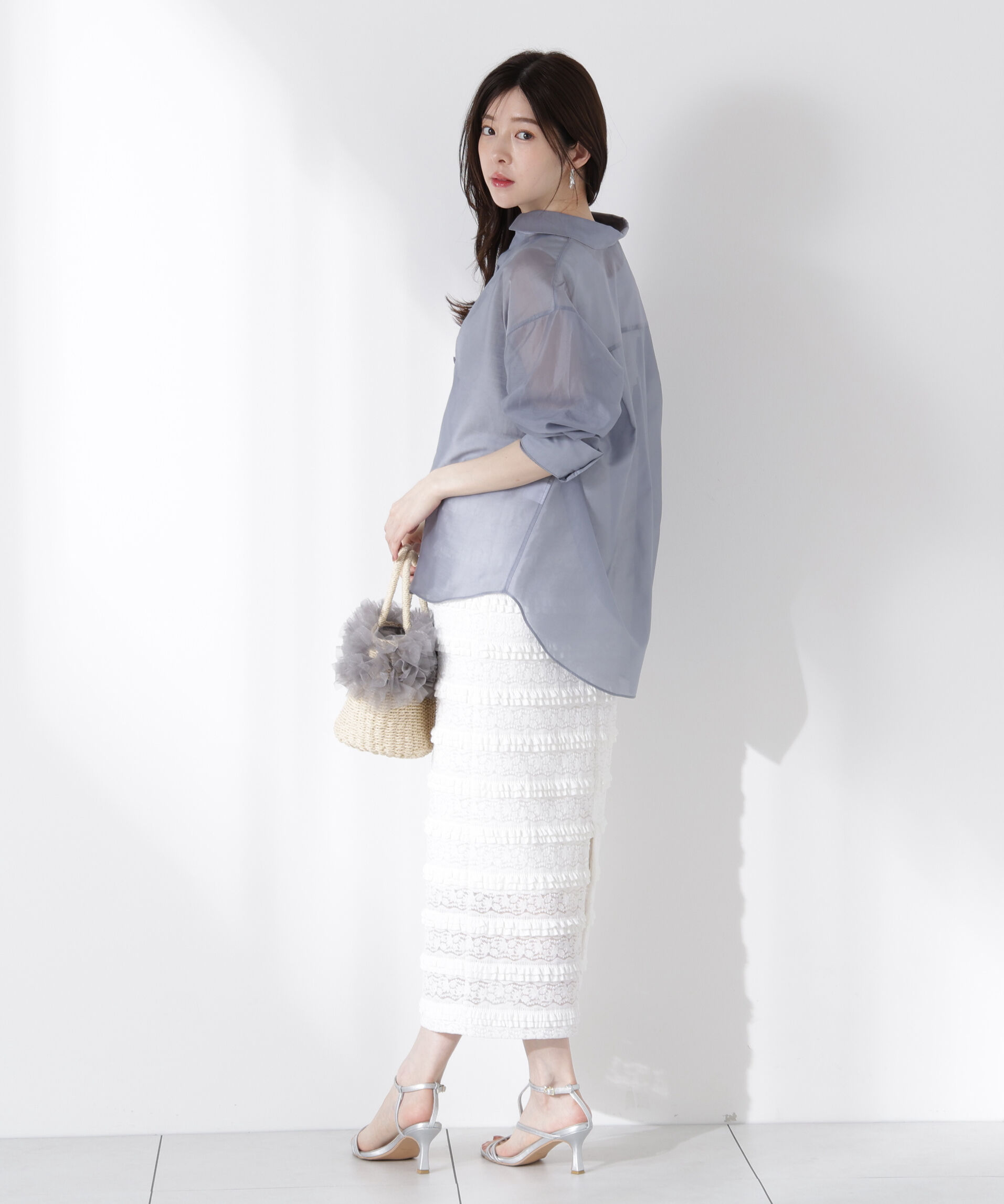 PROPORTION BODY DRESSING「シアーシャツ」|シャツ・ブラウス|