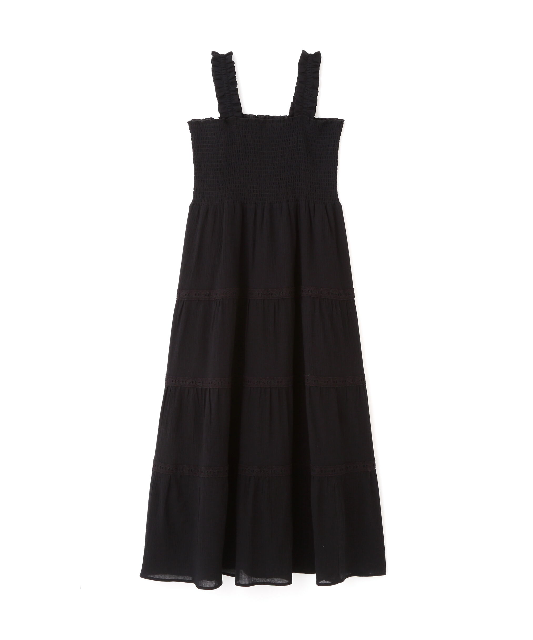 PROPORTION BODY DRESSING「《EDIT COLOGNE》レース付きティアードワンピース」|ワンピース|