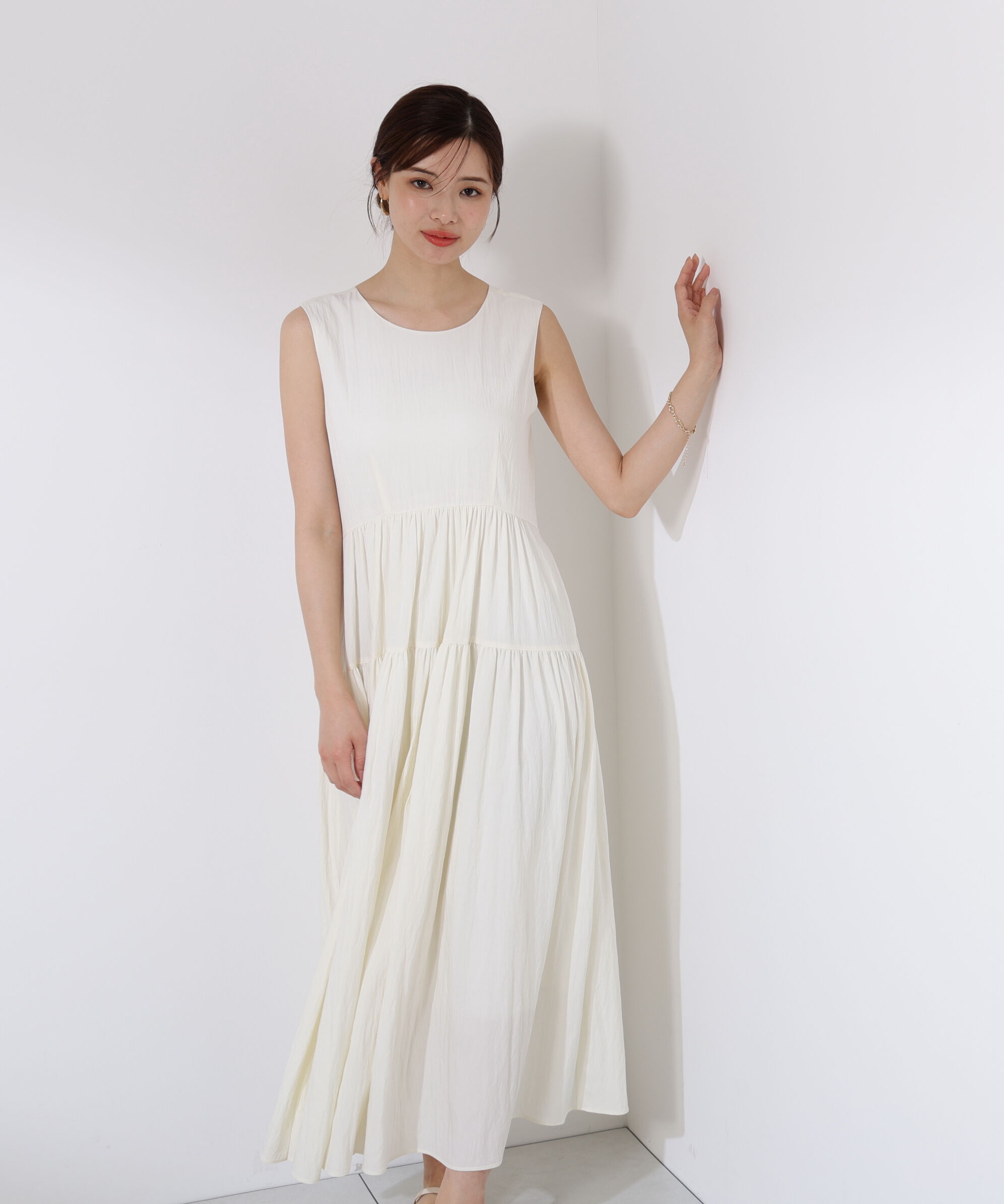 PROPORTION BODY DRESSING「バックリボンティアードワンピース」|ワンピース|