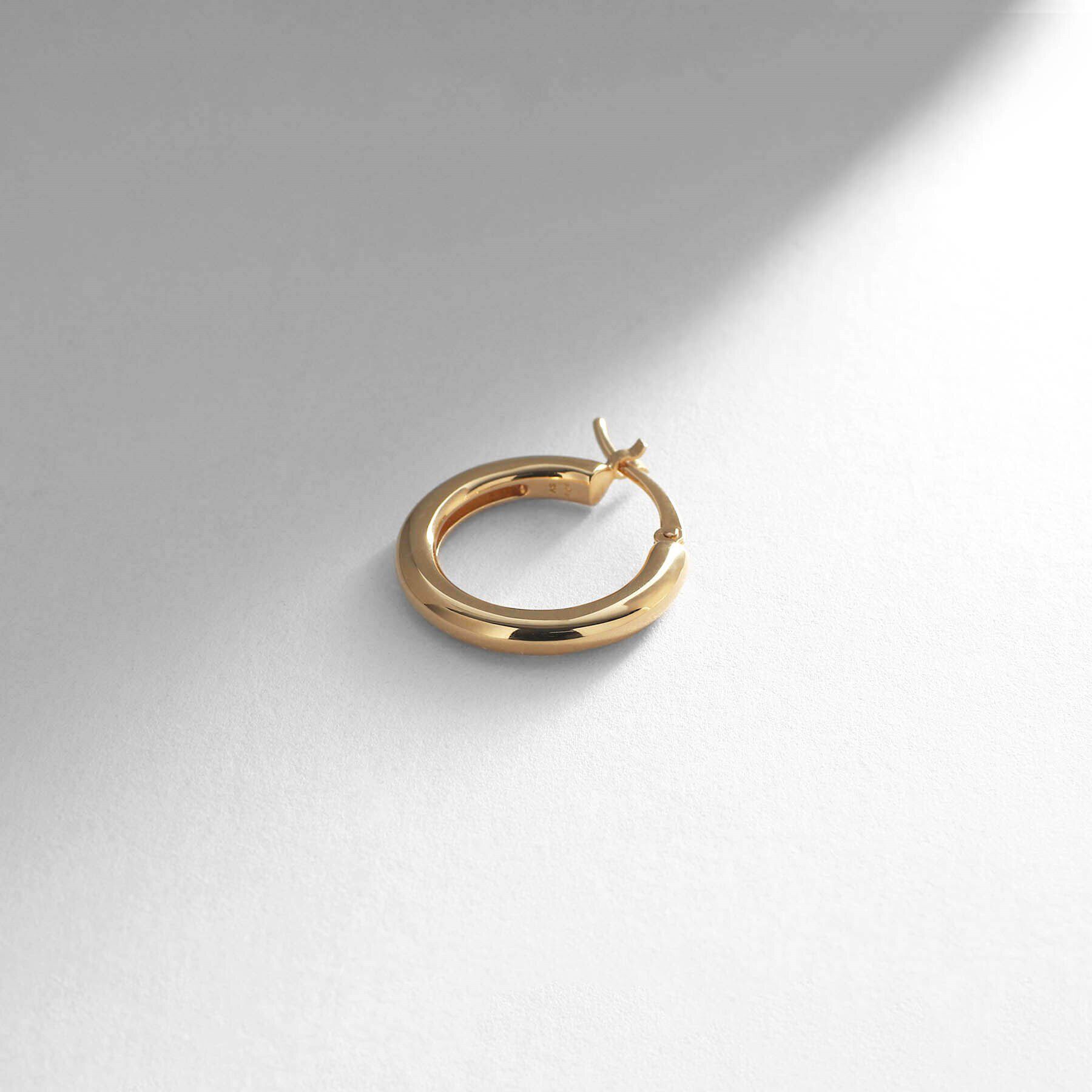 COCOSHNIK ONKITSCH「シルバー フープピアス トグルチャーム GP」|ピアス|