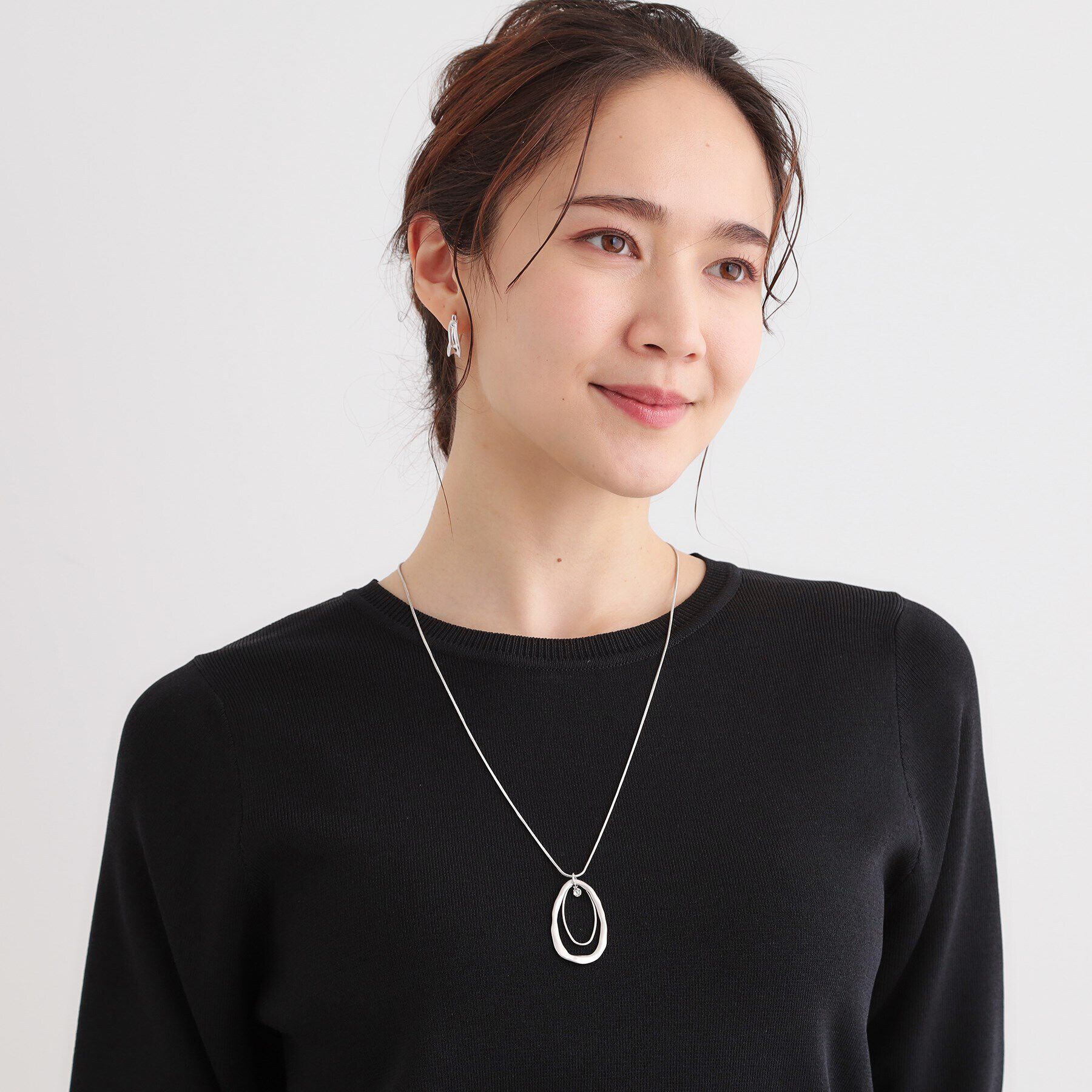 SHOO･LA･RUE「ウェーブダブルネックレス」|ネックレス|