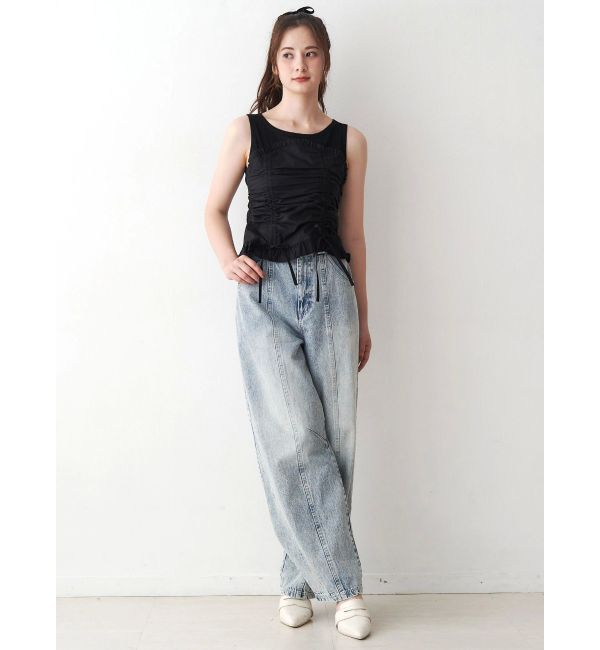 CALNAMUR「フェイクレイヤードビスチェ」|Tシャツ・カットソー|
